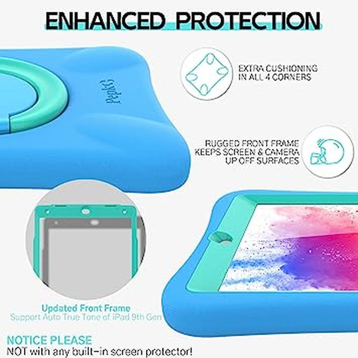 KiddyShield iPad Case - Shockproof & Lightweight - DOKUTRONIX