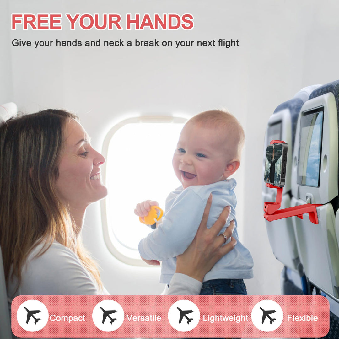 SkyMate Phone Mount: Hands-Free Flight Companion - DOKUTRONIX