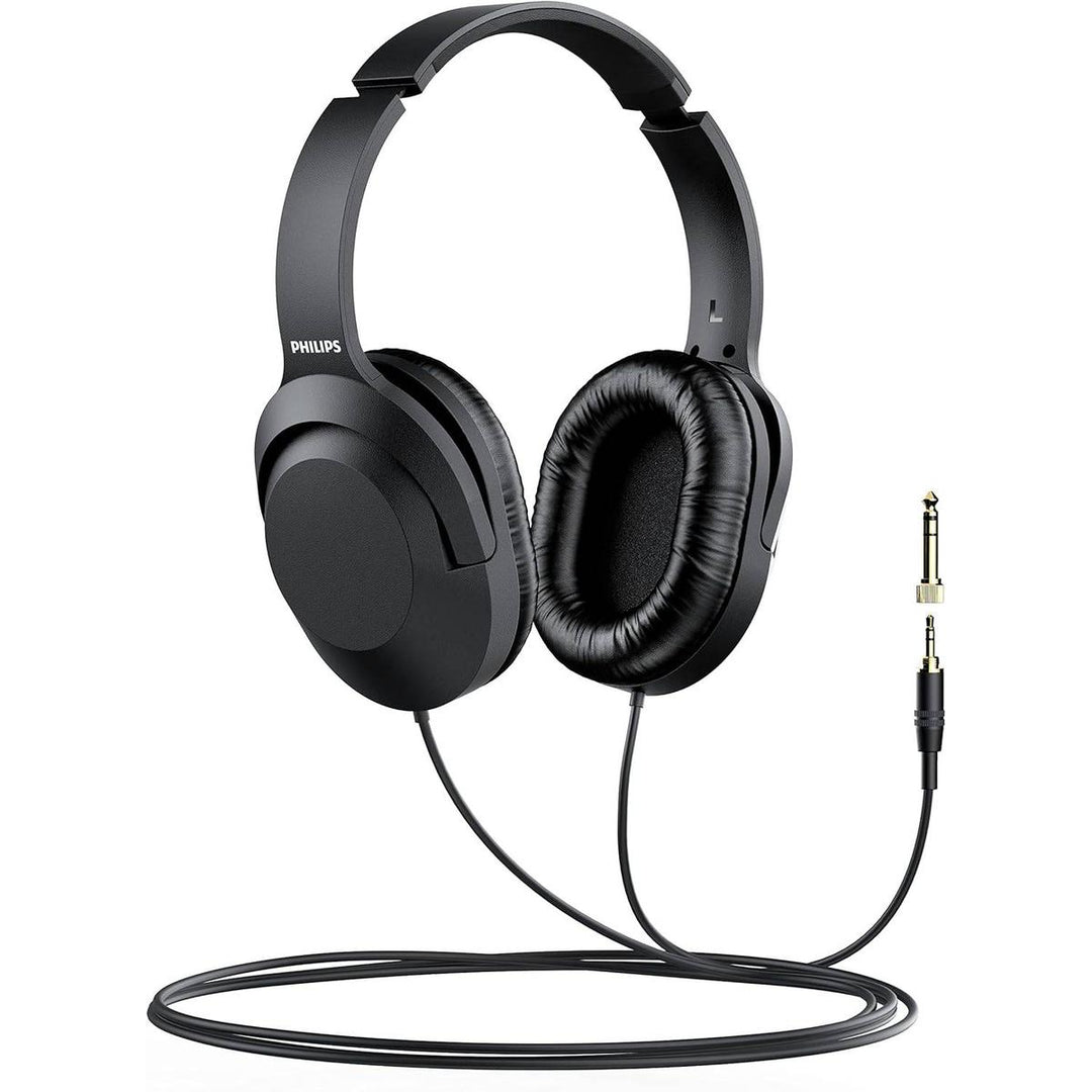 Philips Black Studio Sound Headphones - DOKUTRONIX
