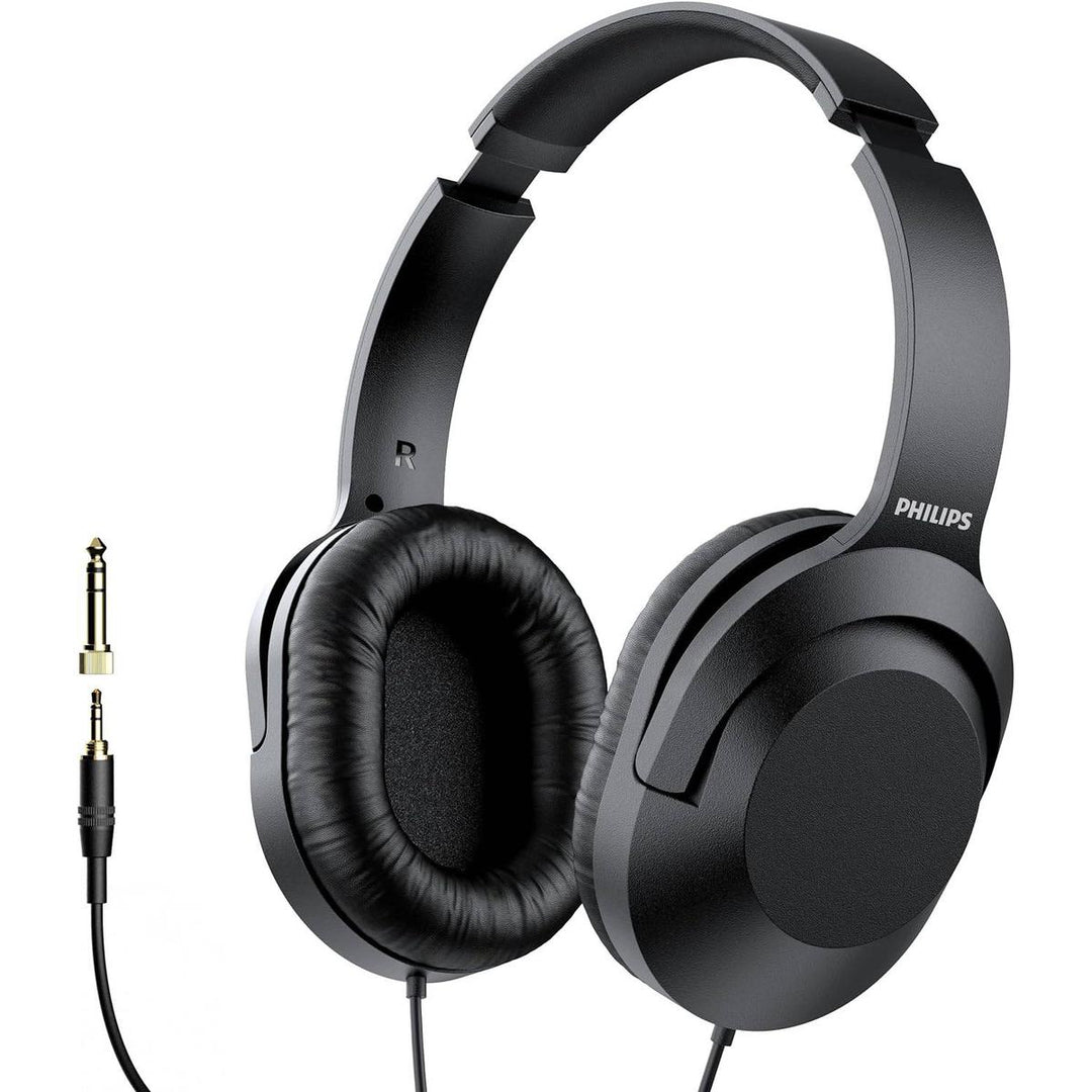 Philips Black Studio Sound Headphones - DOKUTRONIX