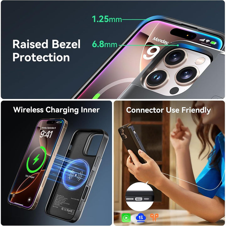PowerMax 8000: Phone 16 Pro Battery Case & Charger - DOKUTRONIX