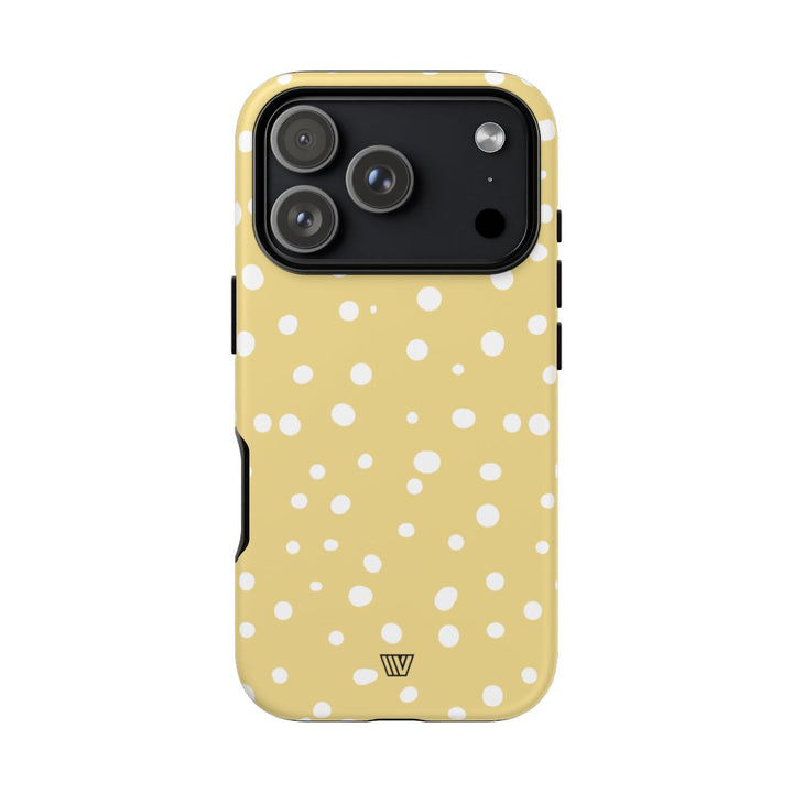 MUTED YELLOW DOTS | Tough Phone Case