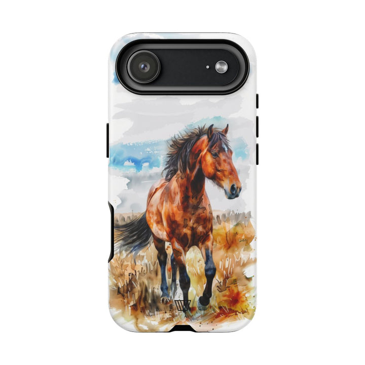 WATERCOLOR HORSE | Tough Phone Case