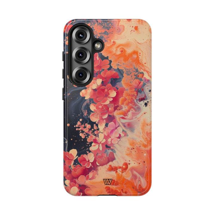 WAVE OF FLOWERS | Tough Phone Case