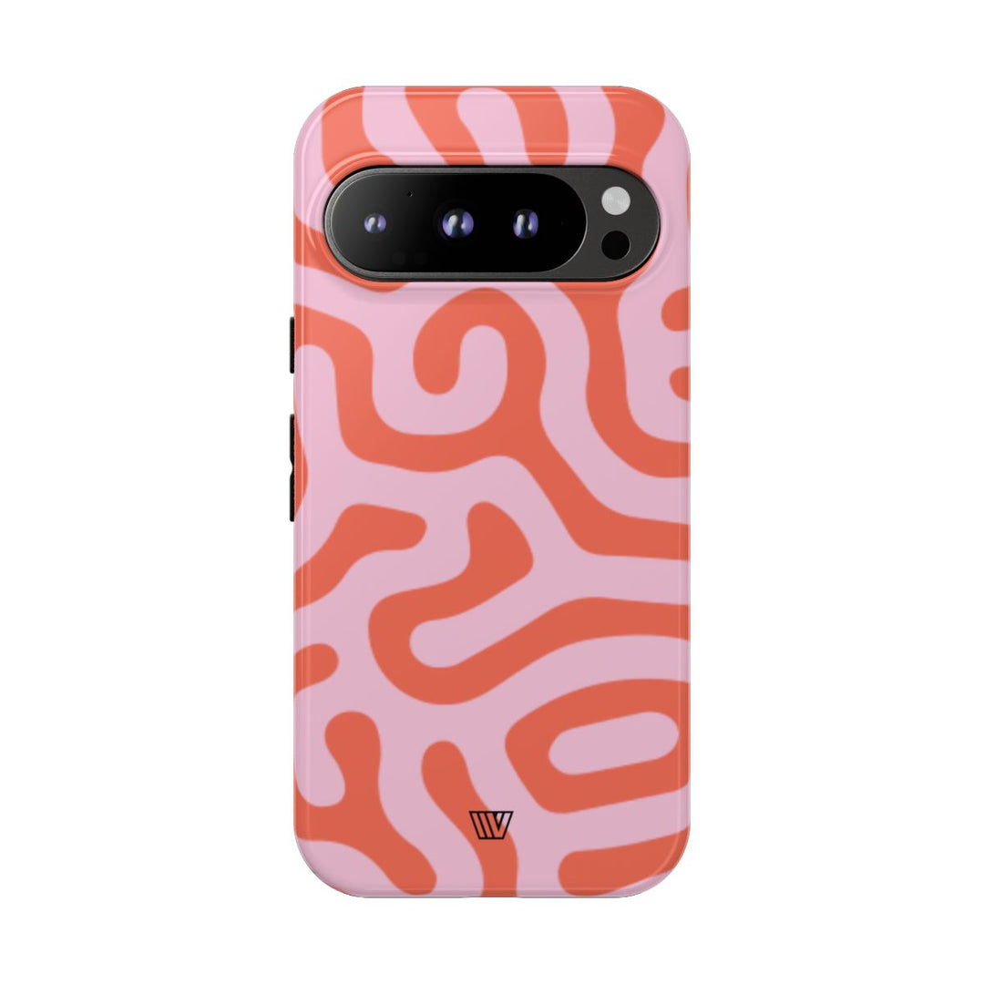 CORAL ORGANIC LINES | Tough Phone Case