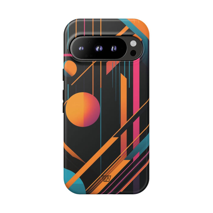 BOLD RETRO LINES | Tough Phone Case