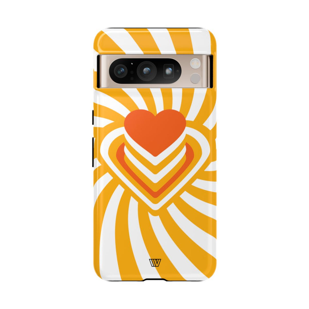 HEART RAY STACK | Tough Phone Case