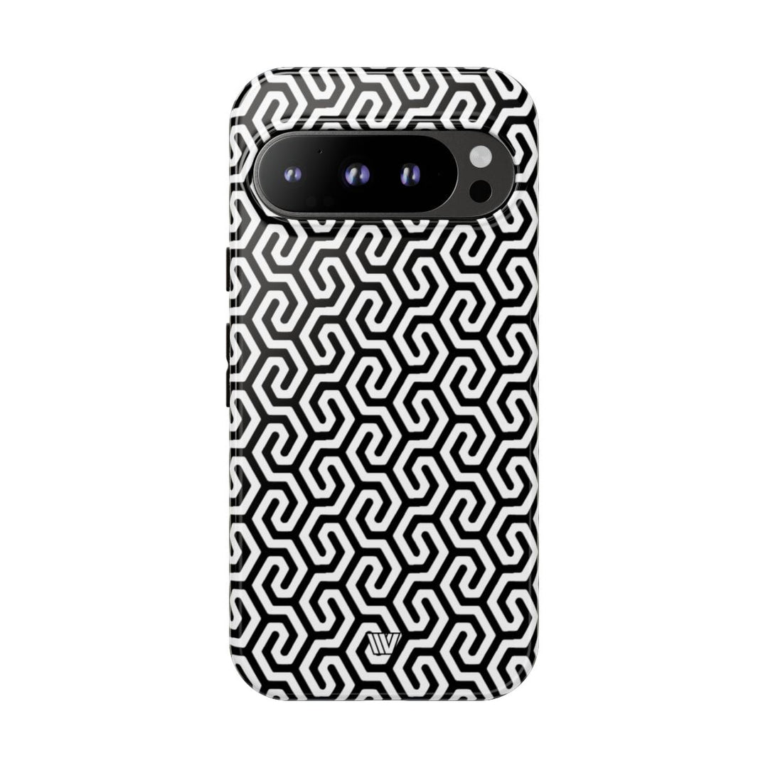TWISTED GRID | Tough Phone Case
