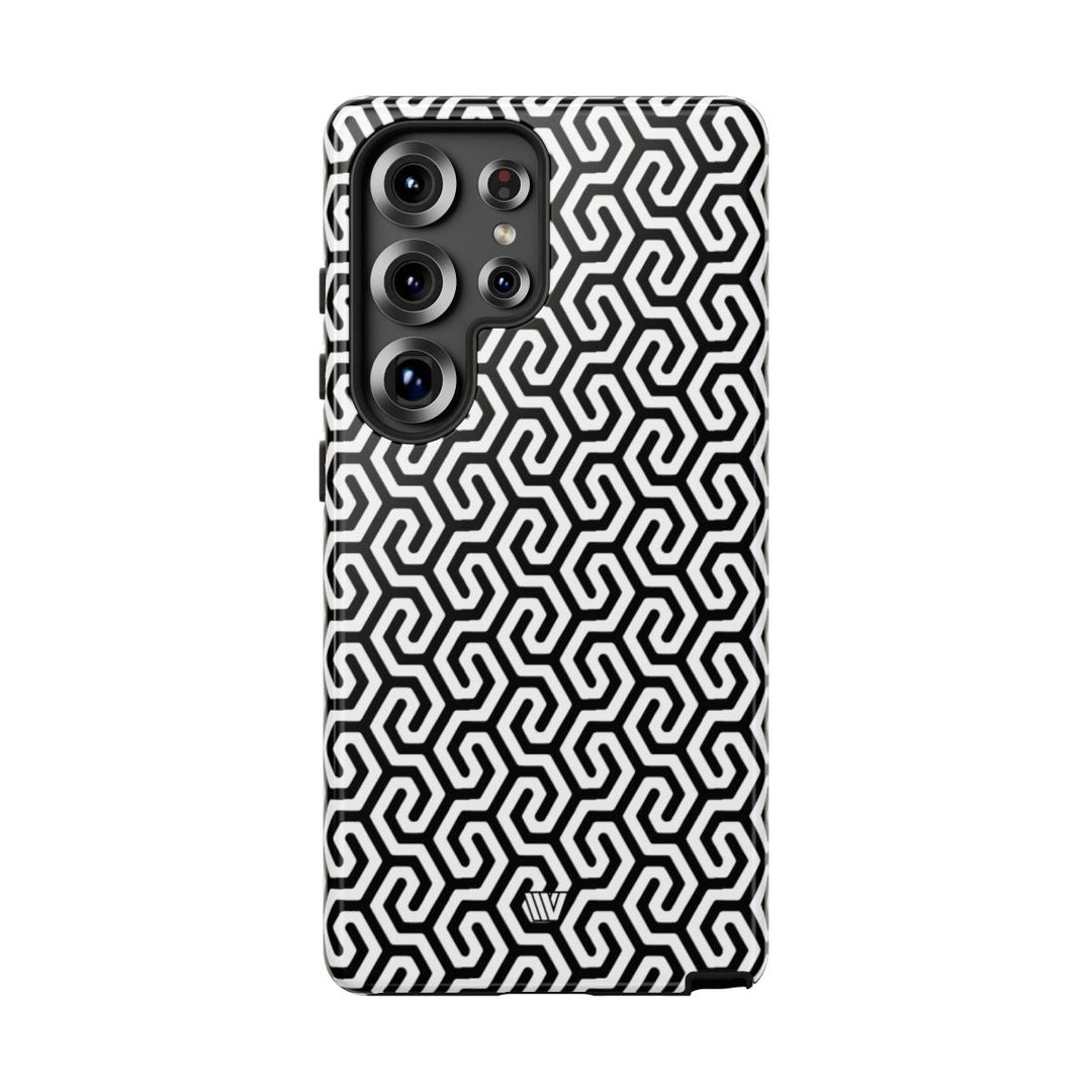 TWISTED GRID | Tough Phone Case