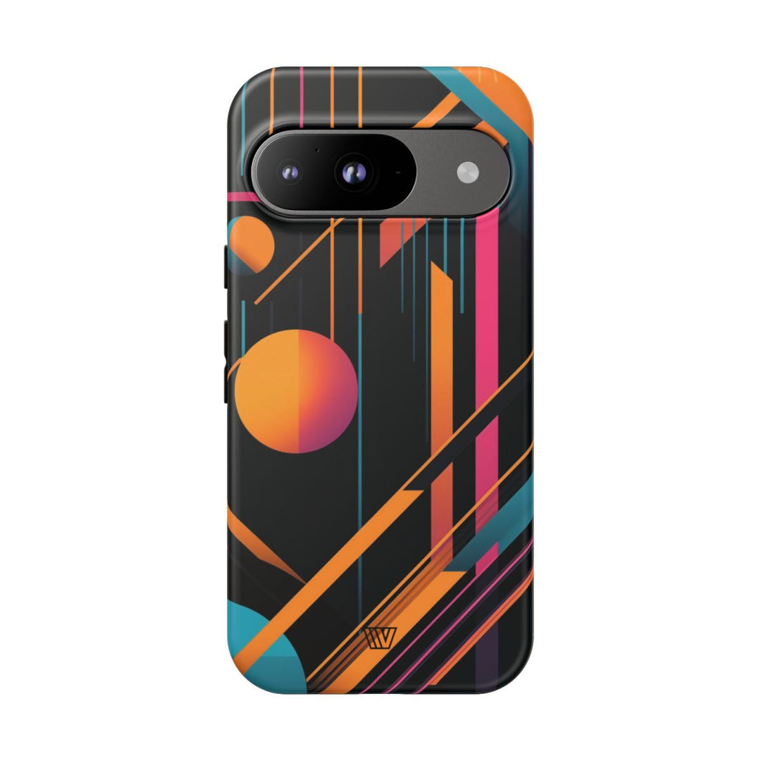 BOLD RETRO LINES | Tough Phone Case