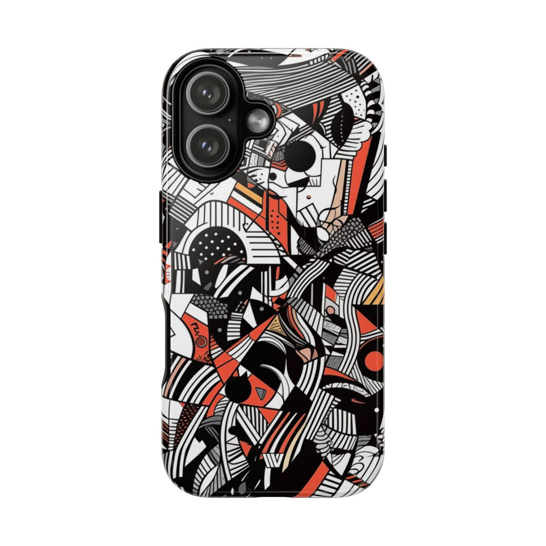 ABSTRACT DOODLE #3 | Tough Phone Case