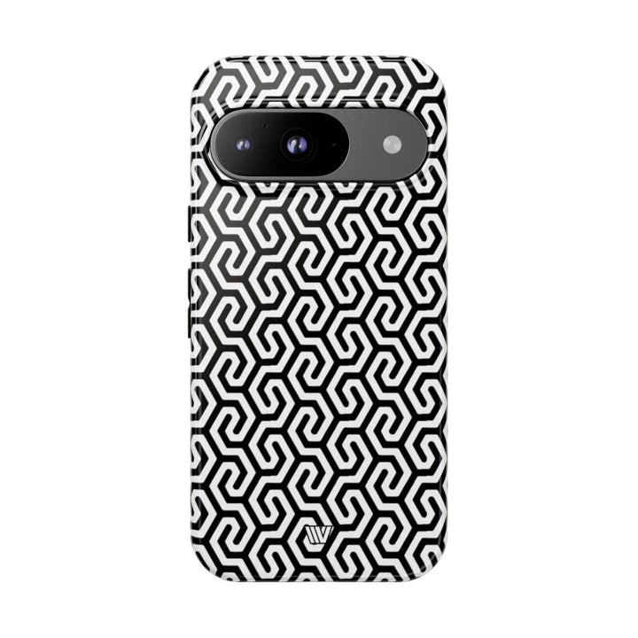 TWISTED GRID | Tough Phone Case