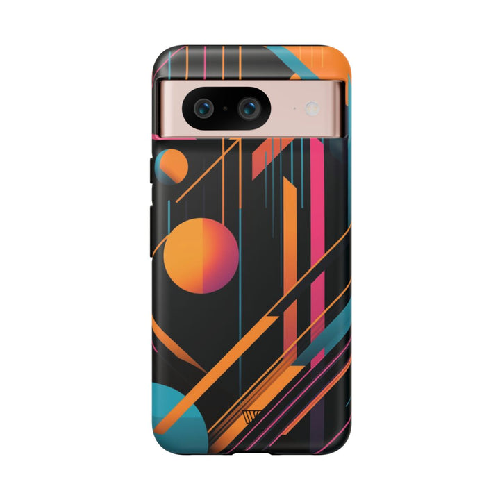 BOLD RETRO LINES | Tough Phone Case