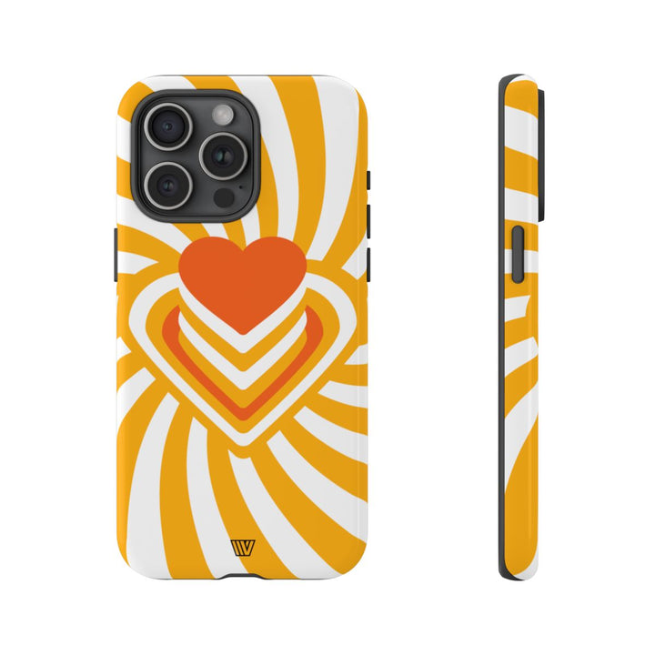 HEART RAY STACK | Tough Phone Case