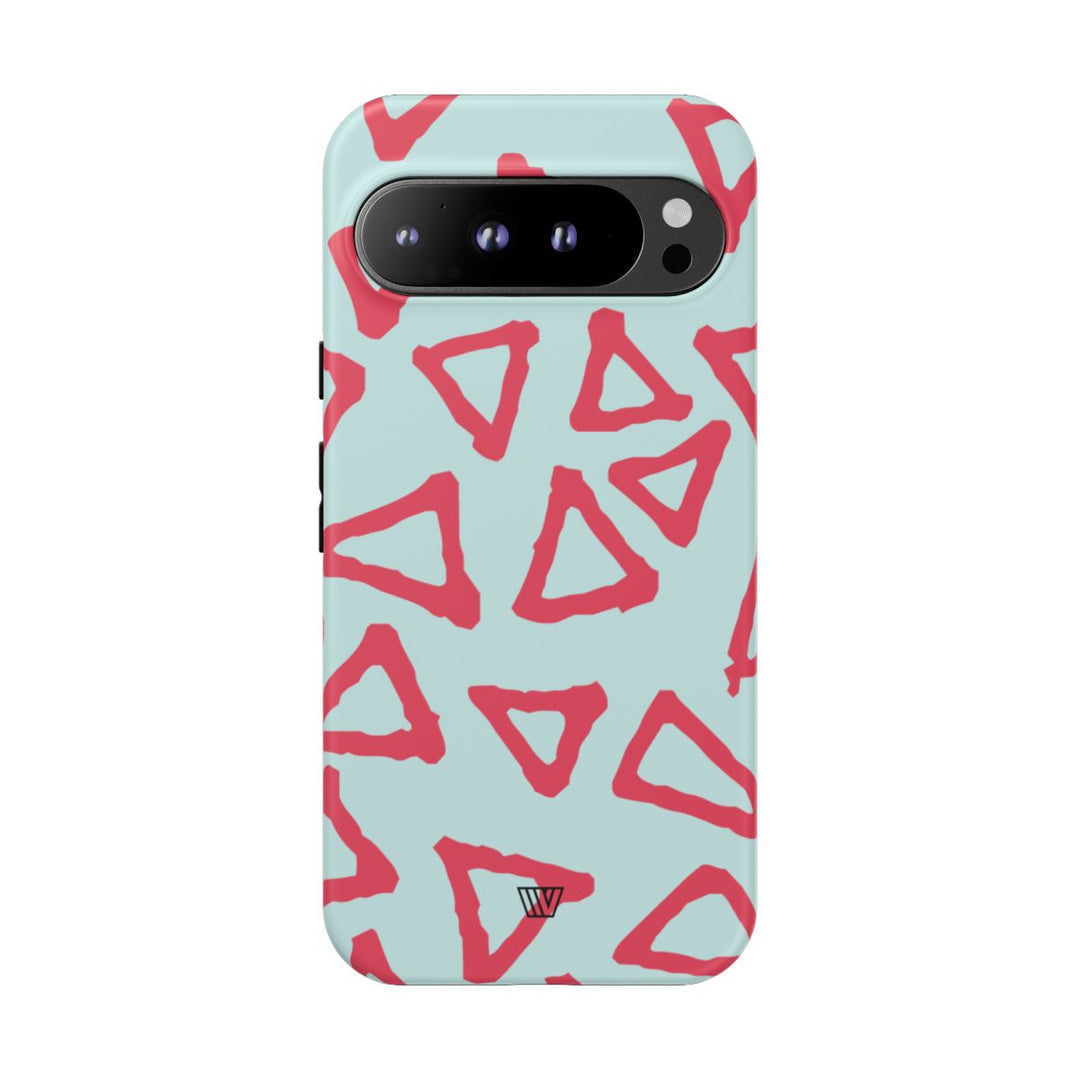 TRIANGLE DOODLE | Tough Phone Case