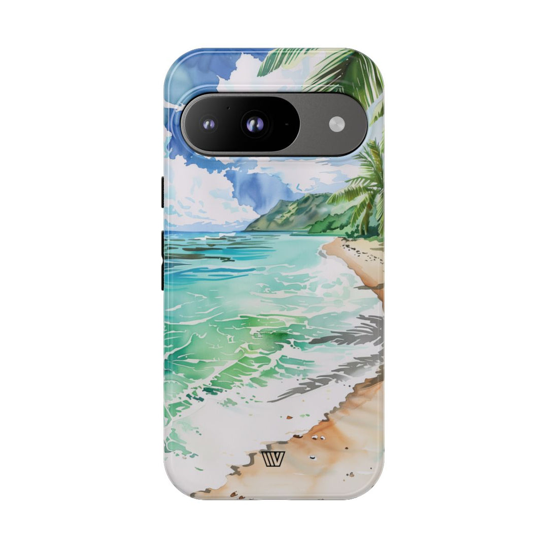 WATERCOLOR BEACH | Tough Phone Case