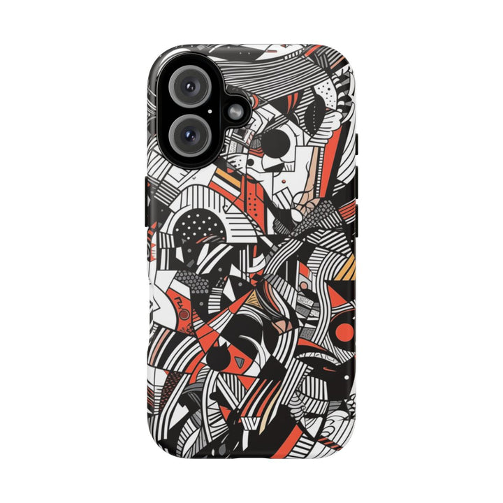 ABSTRACT DOODLE #3 | Tough Phone Case