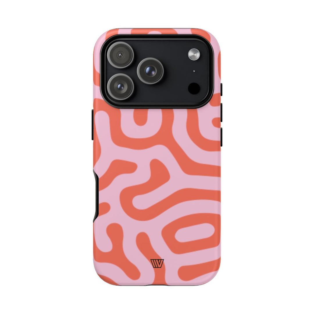 CORAL ORGANIC LINES | Tough Phone Case