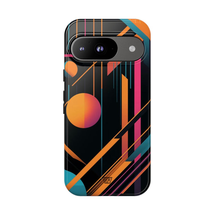 BOLD RETRO LINES | Tough Phone Case