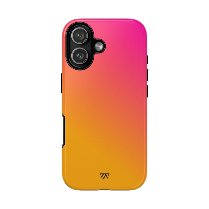 HOT PINK ORANGE | Tough Phone Case