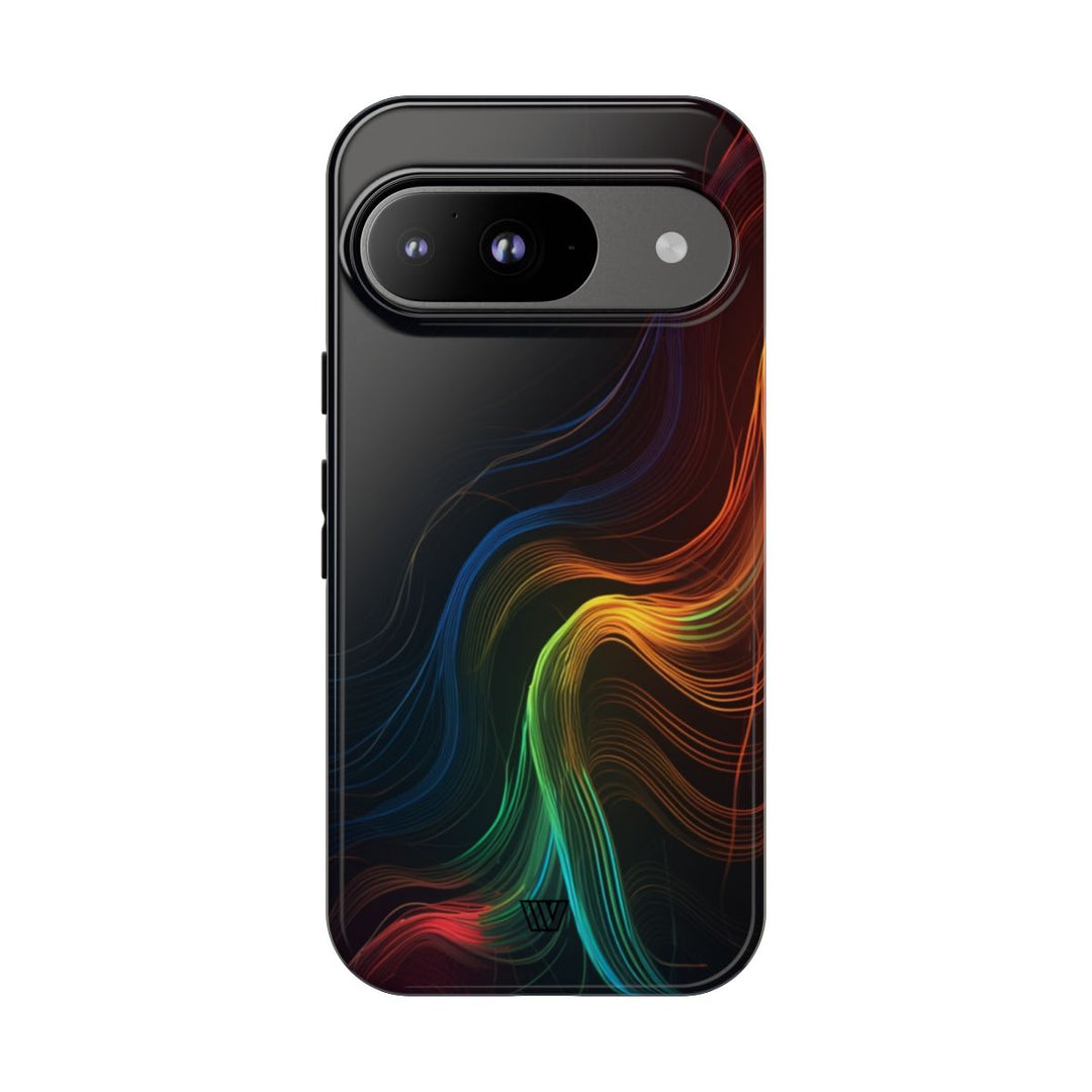 COLORFUL ABSTRACT LINES | Tough Phone Case