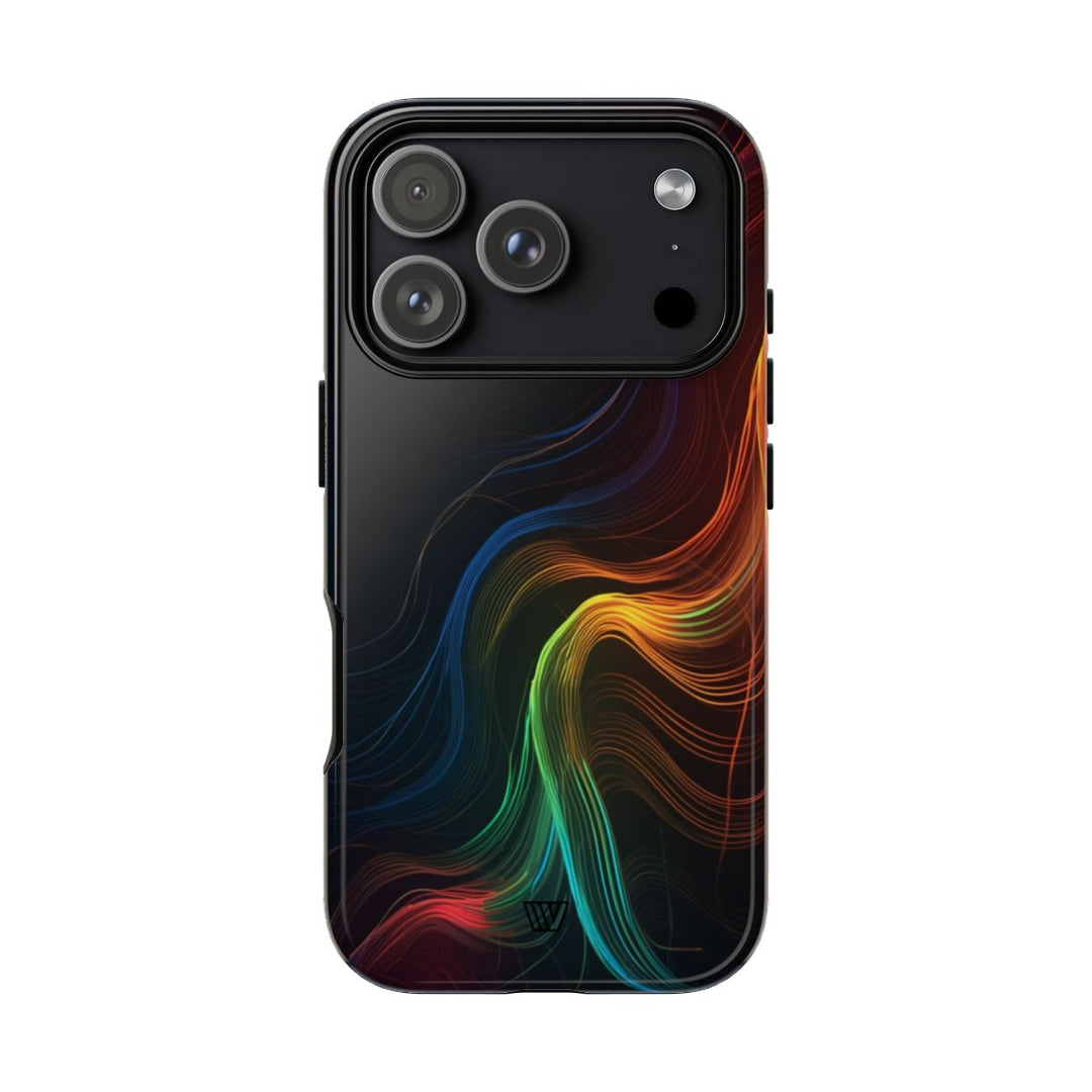 COLORFUL ABSTRACT LINES | Tough Phone Case