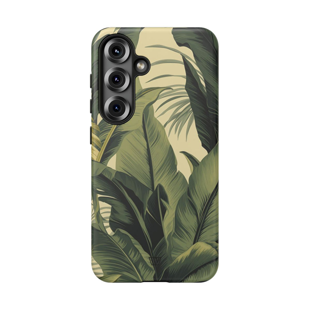 TROPICAL LEAVES | Tough Phone Case