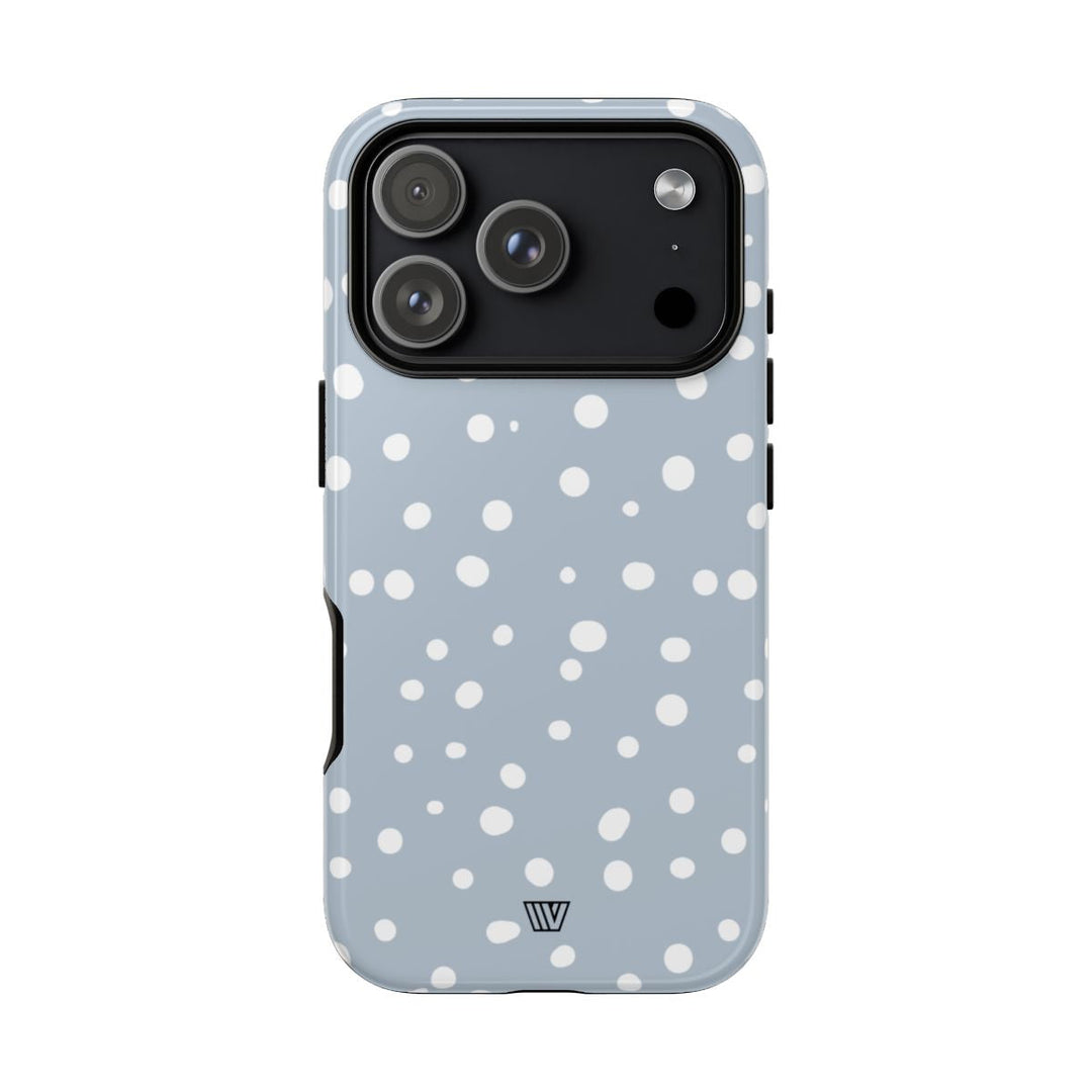 BLUE HAZE DOTS | Tough Phone Case