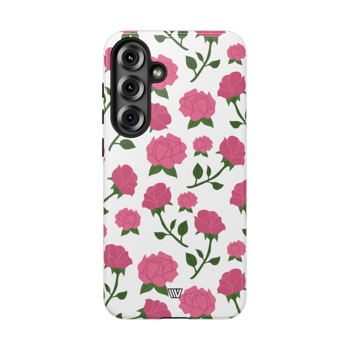PINK ROSES | Tough Phone Case