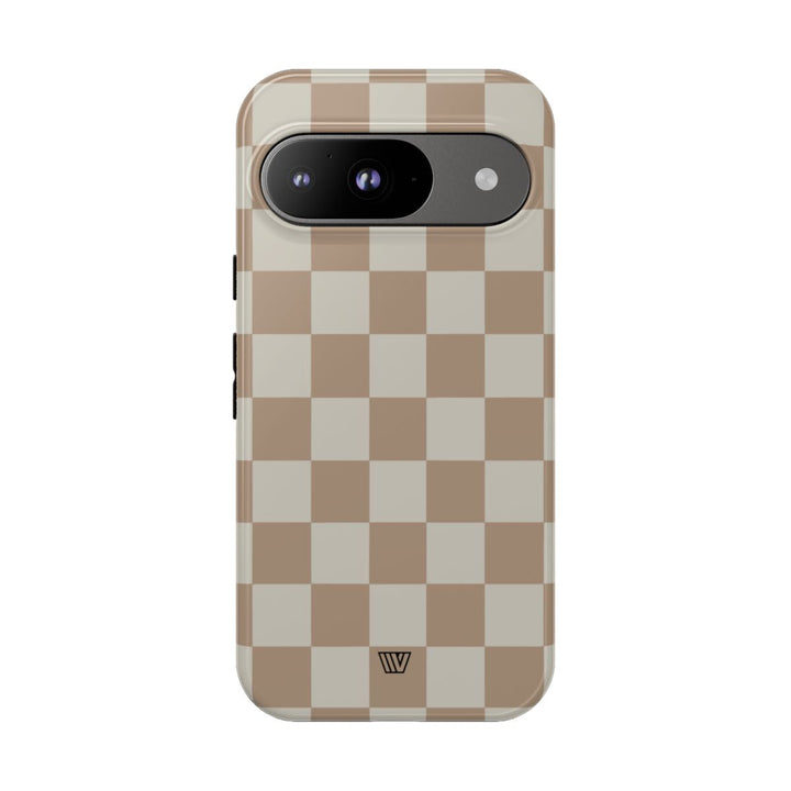 NEUTRAL CHECKERBOARD | Tough Phone Case