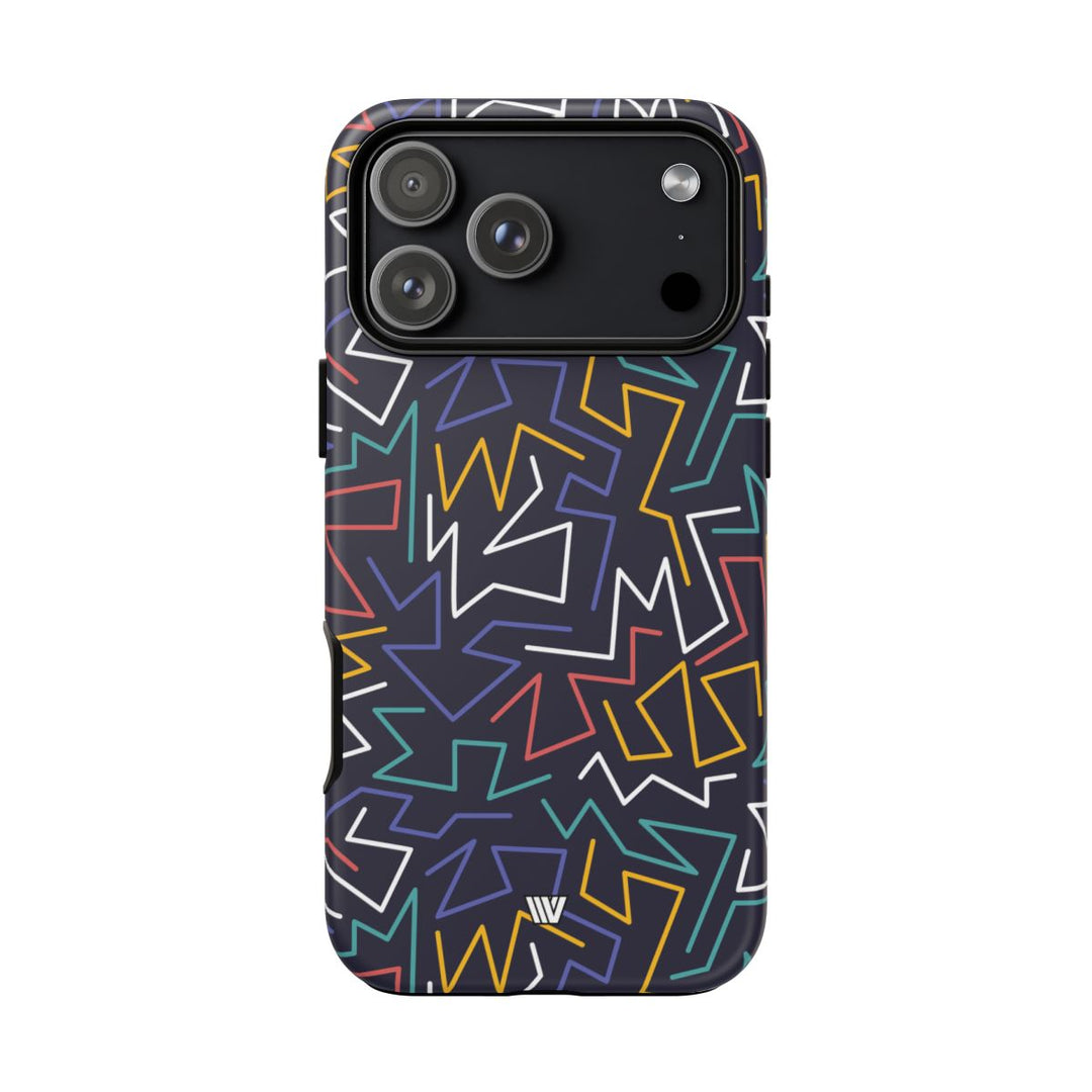 ZIGZAG NIGHT | Tough Phone Case