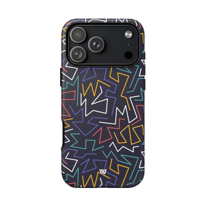 ZIGZAG NIGHT | Tough Phone Case