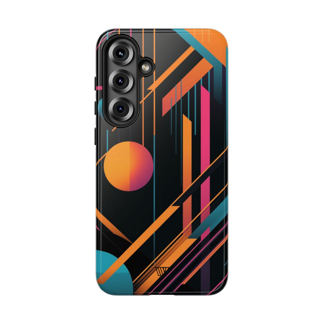 BOLD RETRO LINES | Tough Phone Case