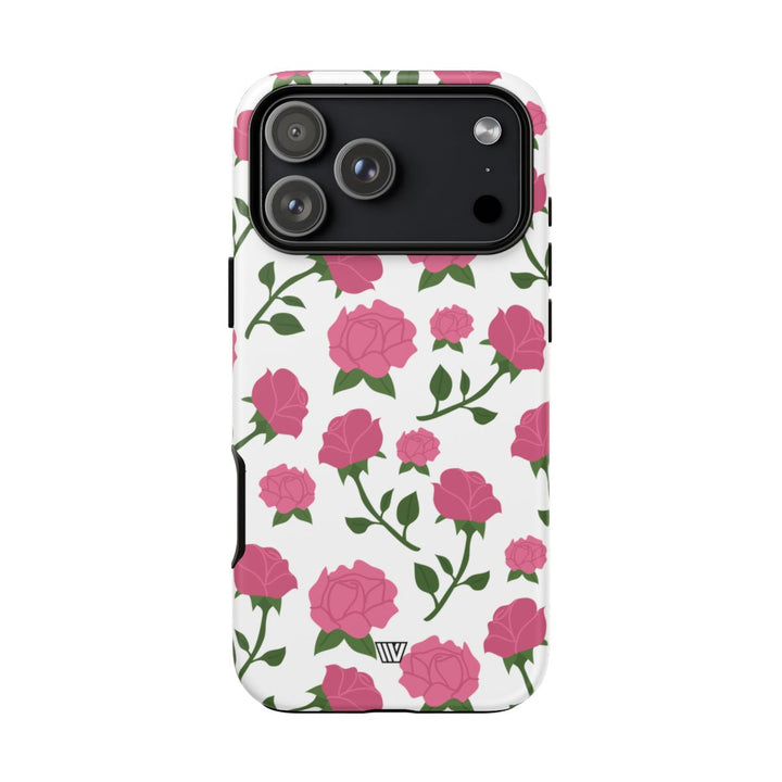 PINK ROSES | Tough Phone Case