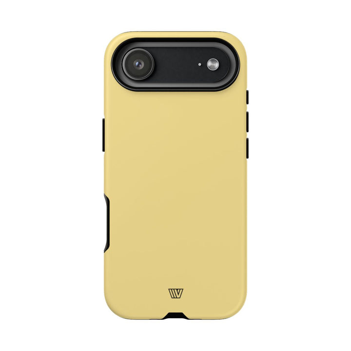 MUTED YELLOW SOLID | Tough Phone Case