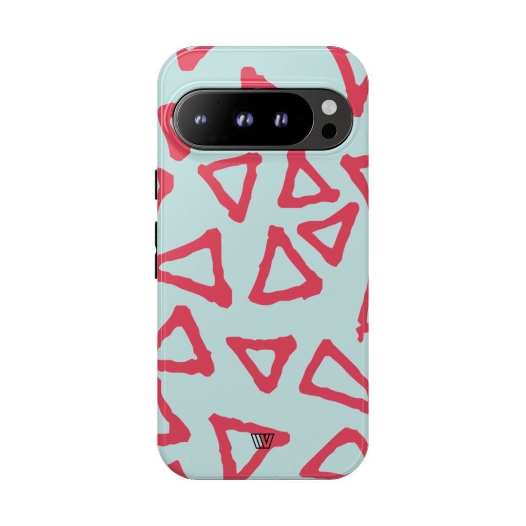 TRIANGLE DOODLE | Tough Phone Case