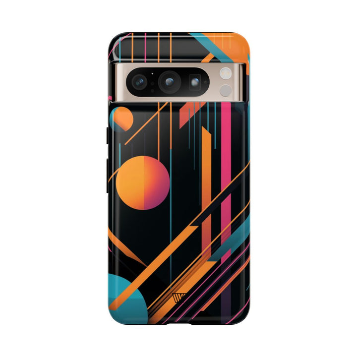 BOLD RETRO LINES | Tough Phone Case
