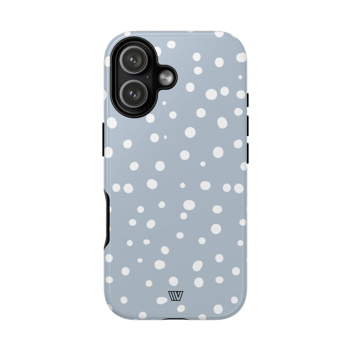 BLUE HAZE DOTS | Tough Phone Case