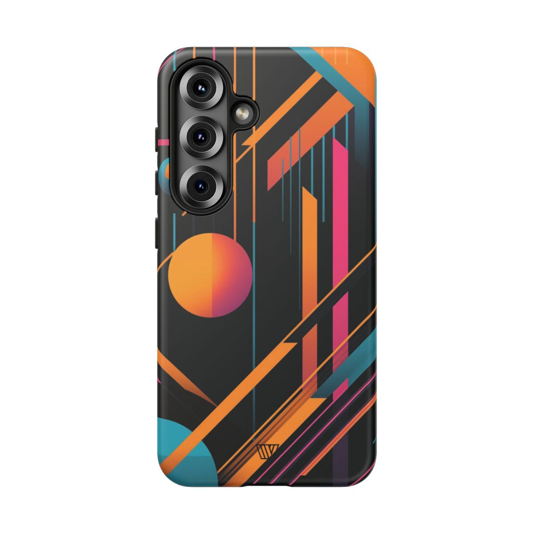 BOLD RETRO LINES | Tough Phone Case