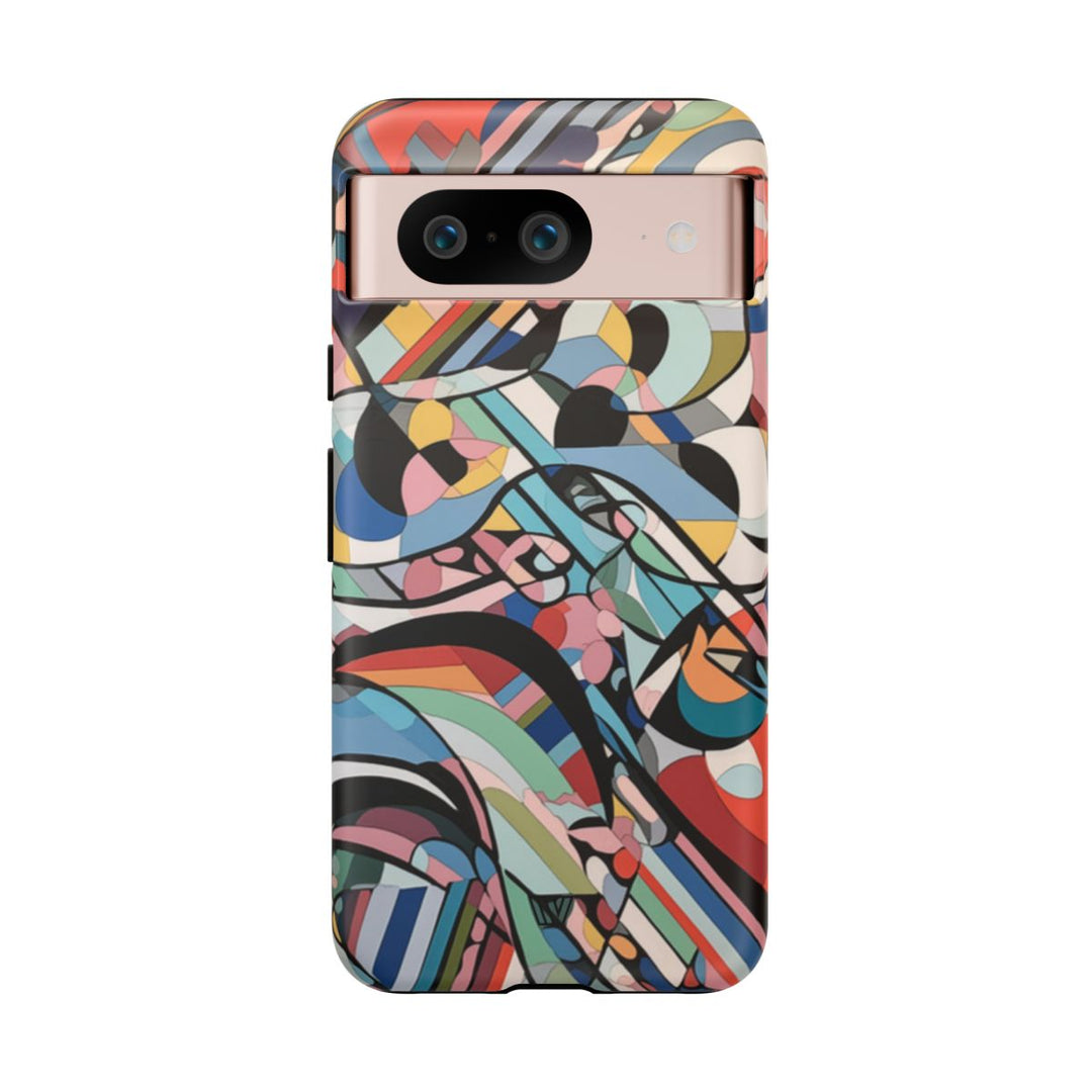 ABSTRACT MURAL | Tough Phone Case