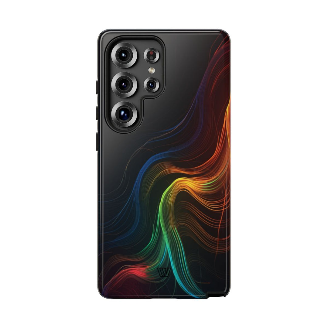 COLORFUL ABSTRACT LINES | Tough Phone Case