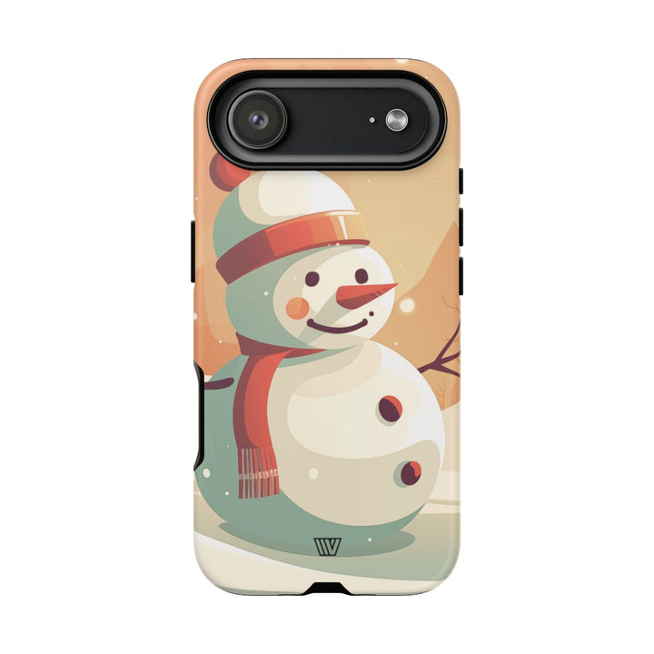 SUNSET SNOWMAN | Tough Phone Case