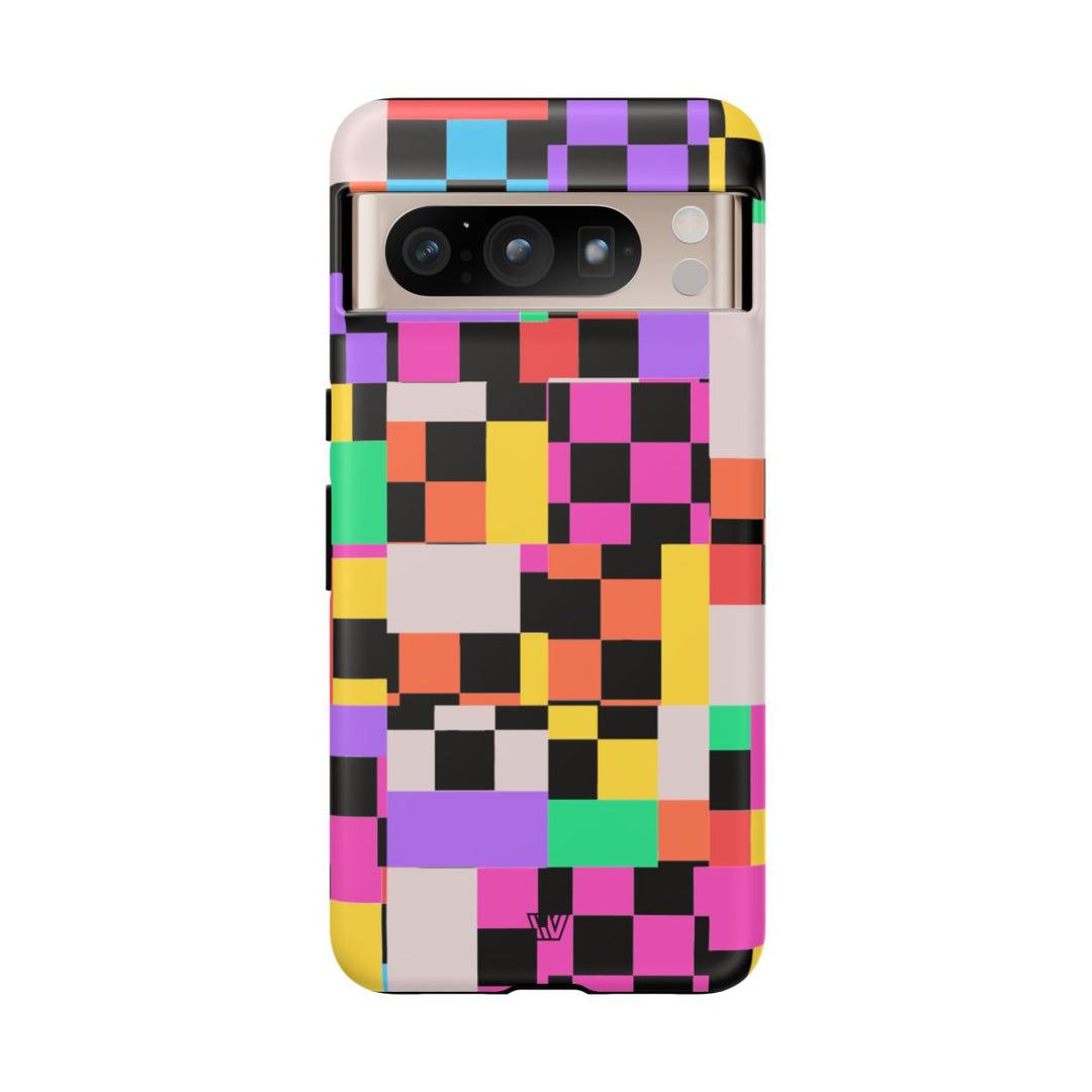 MASHED UP CHECKERBOARD | Tough Phone Case