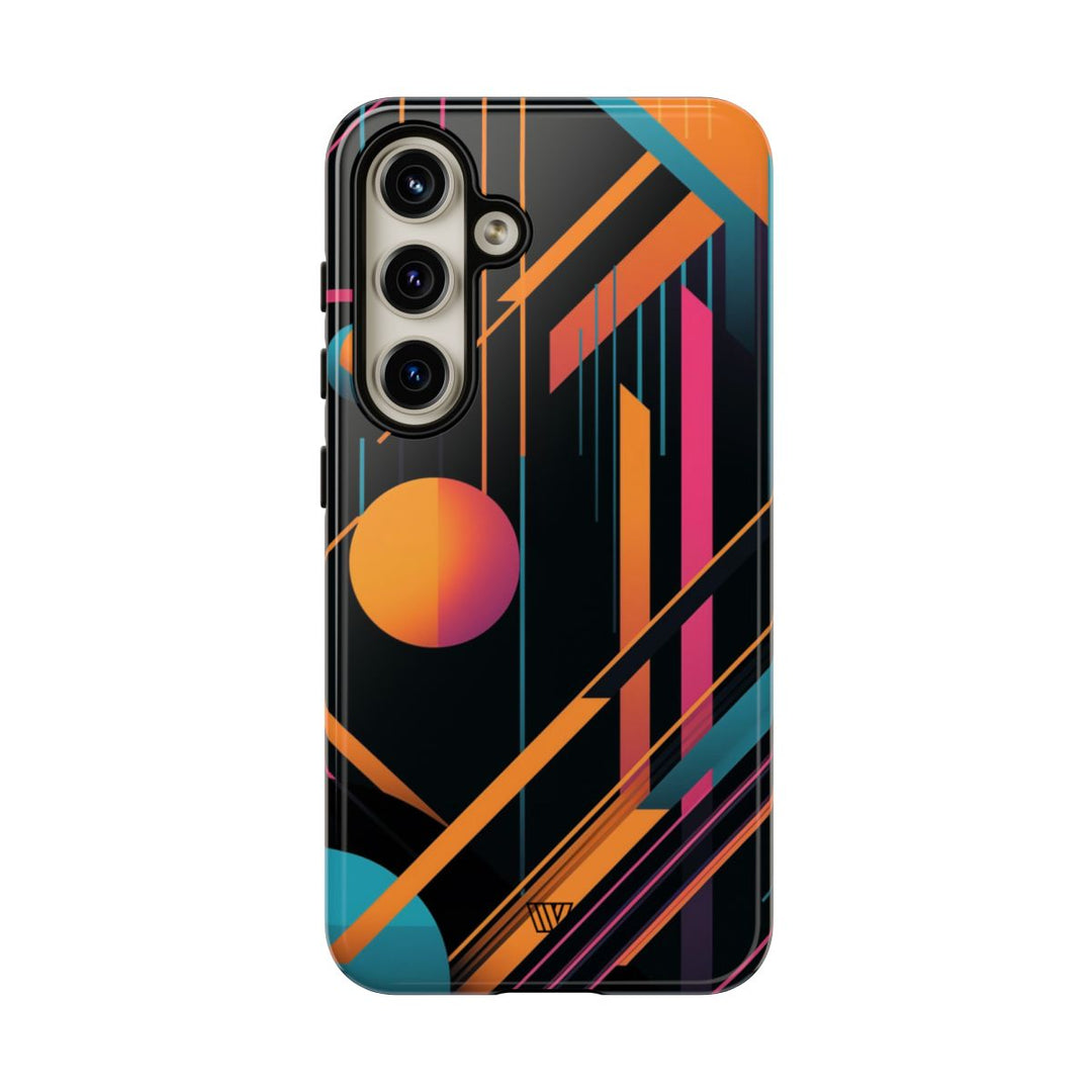 BOLD RETRO LINES | Tough Phone Case