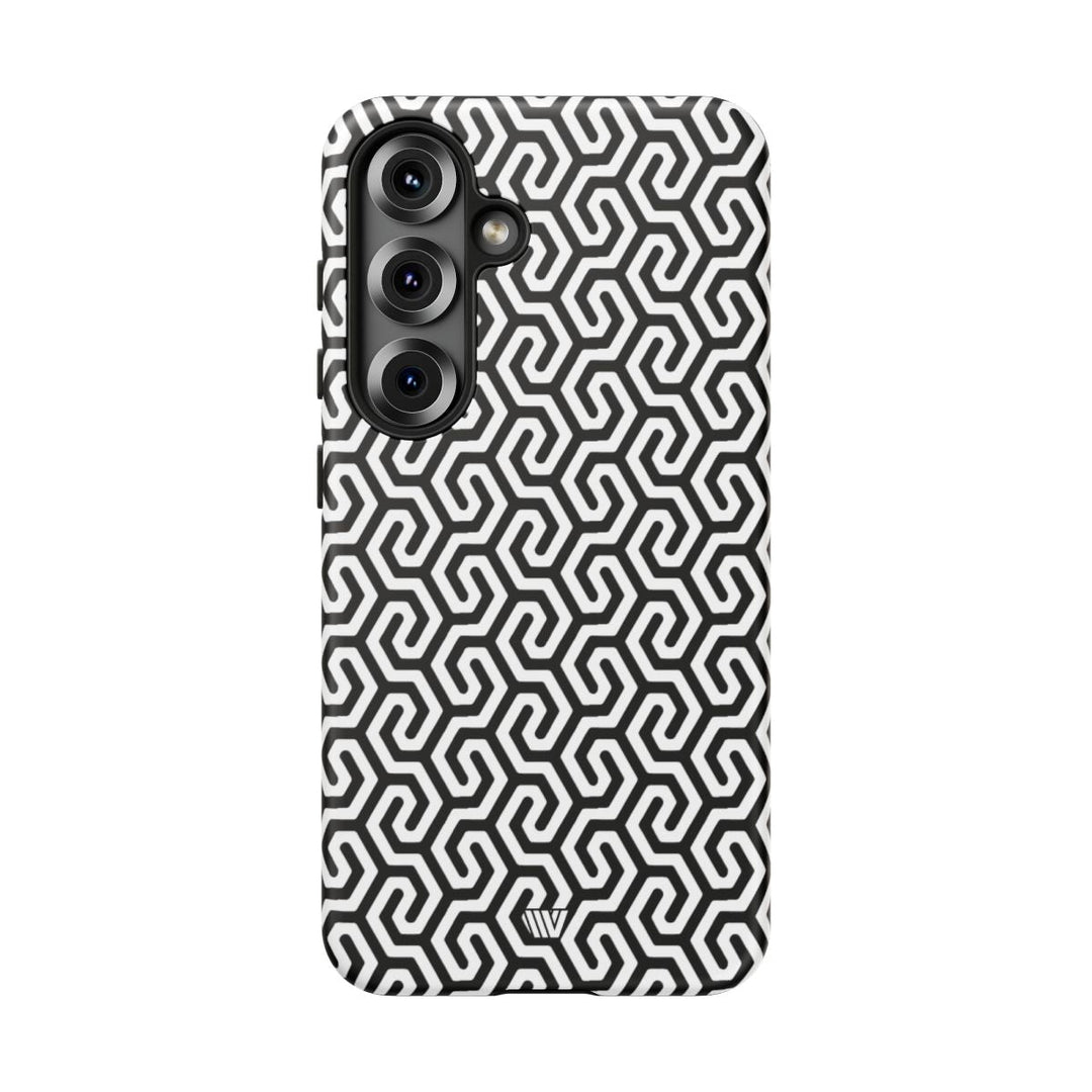 TWISTED GRID | Tough Phone Case