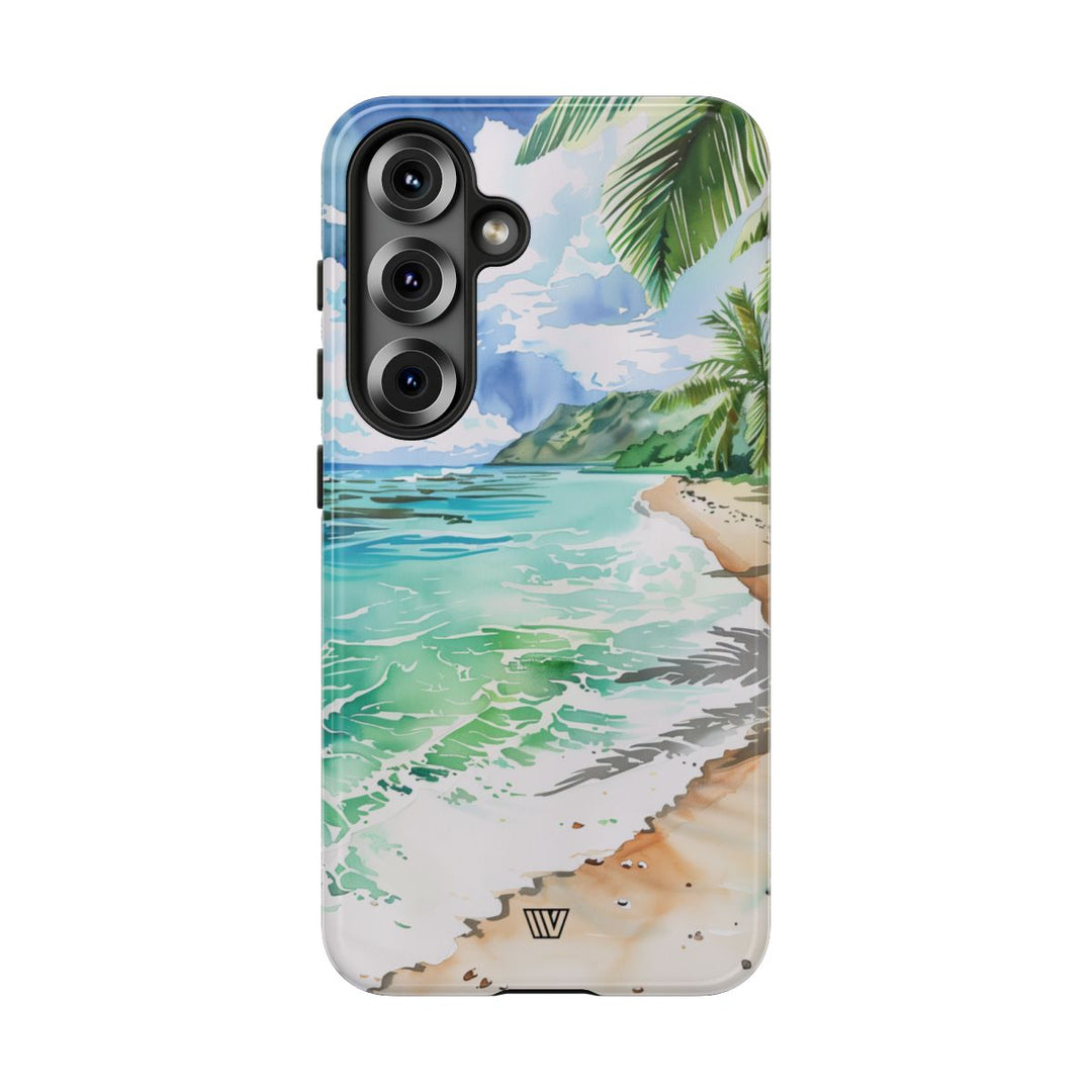 WATERCOLOR BEACH | Tough Phone Case