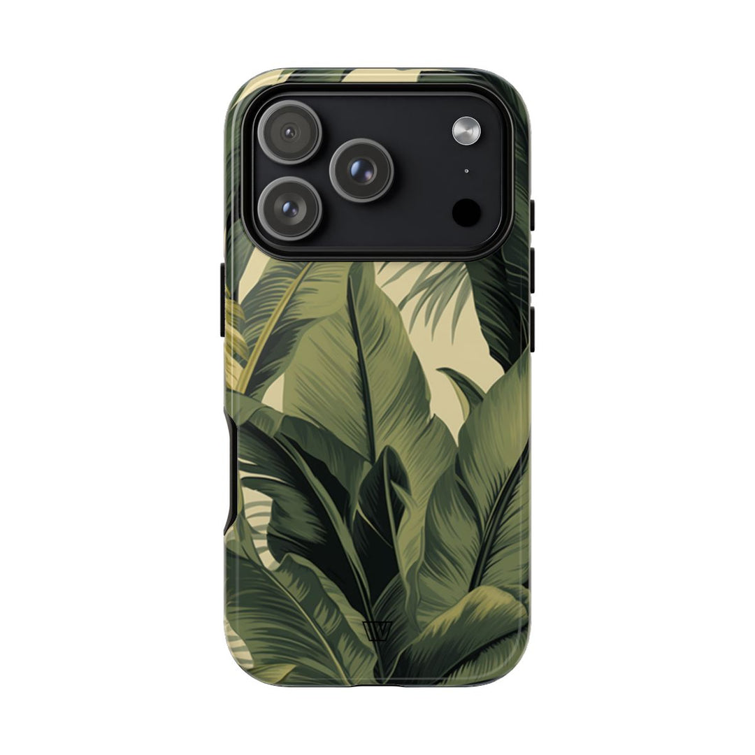 TROPICAL LEAVES | Tough Phone Case