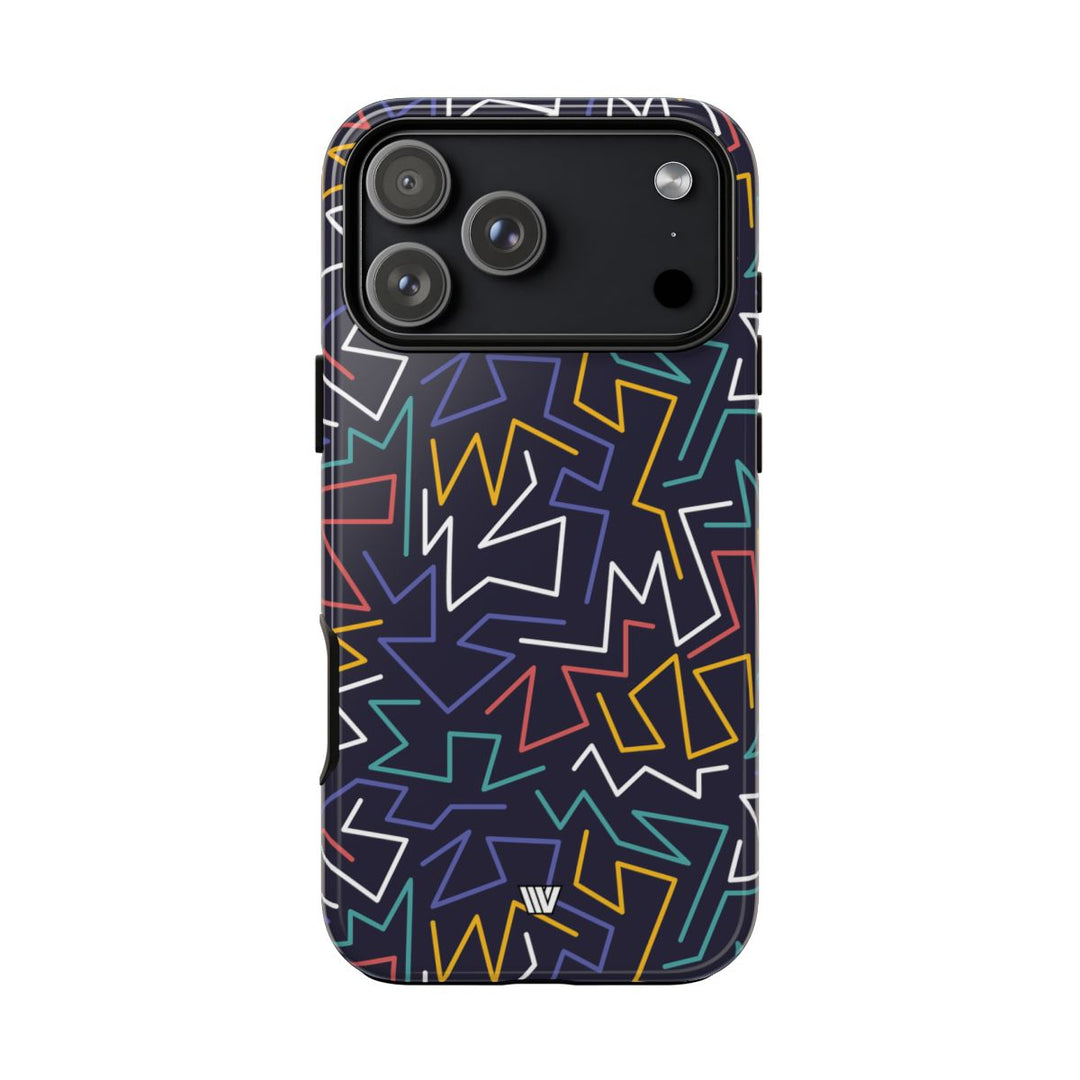 ZIGZAG NIGHT | Tough Phone Case