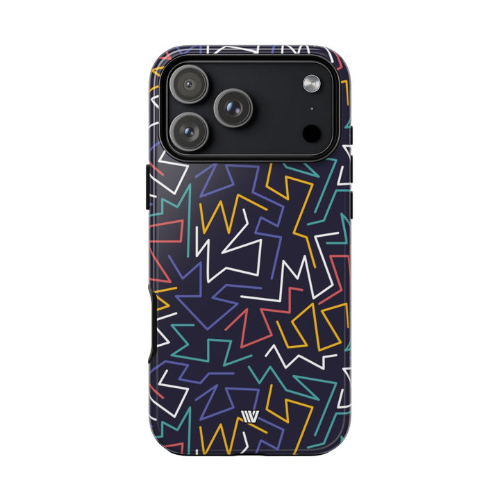ZIGZAG NIGHT | Tough Phone Case