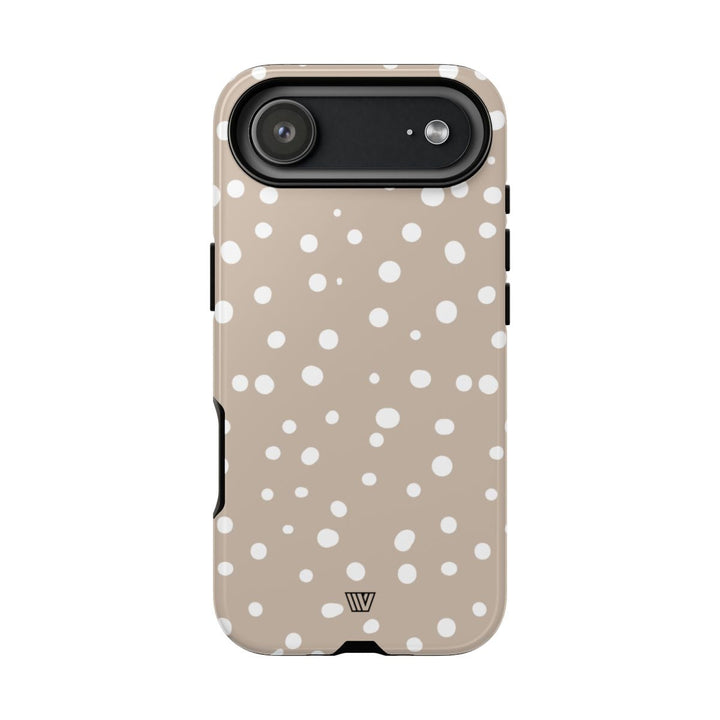 BEIGE DOTS | Tough Phone Case